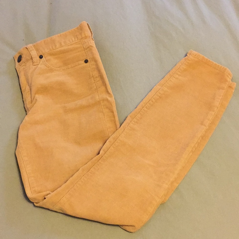 SOLD- J. Crew tan corduroy pants